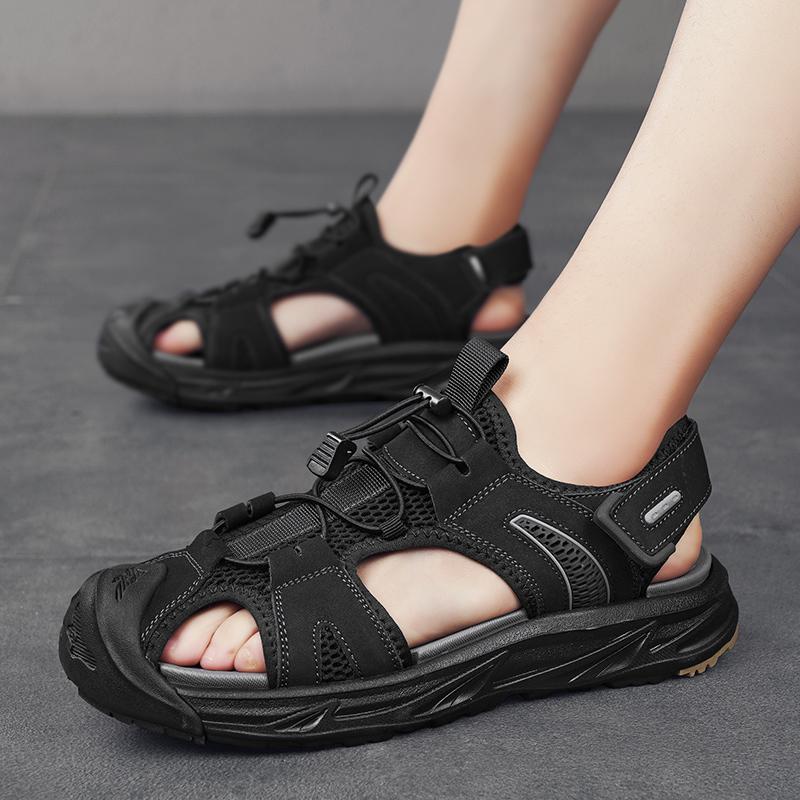 Fashion Summer Outdoor Sandals for Men Breathable Hiking Shoes Water Beach Mens Sandals Camping Climbing Aqua Sneaker