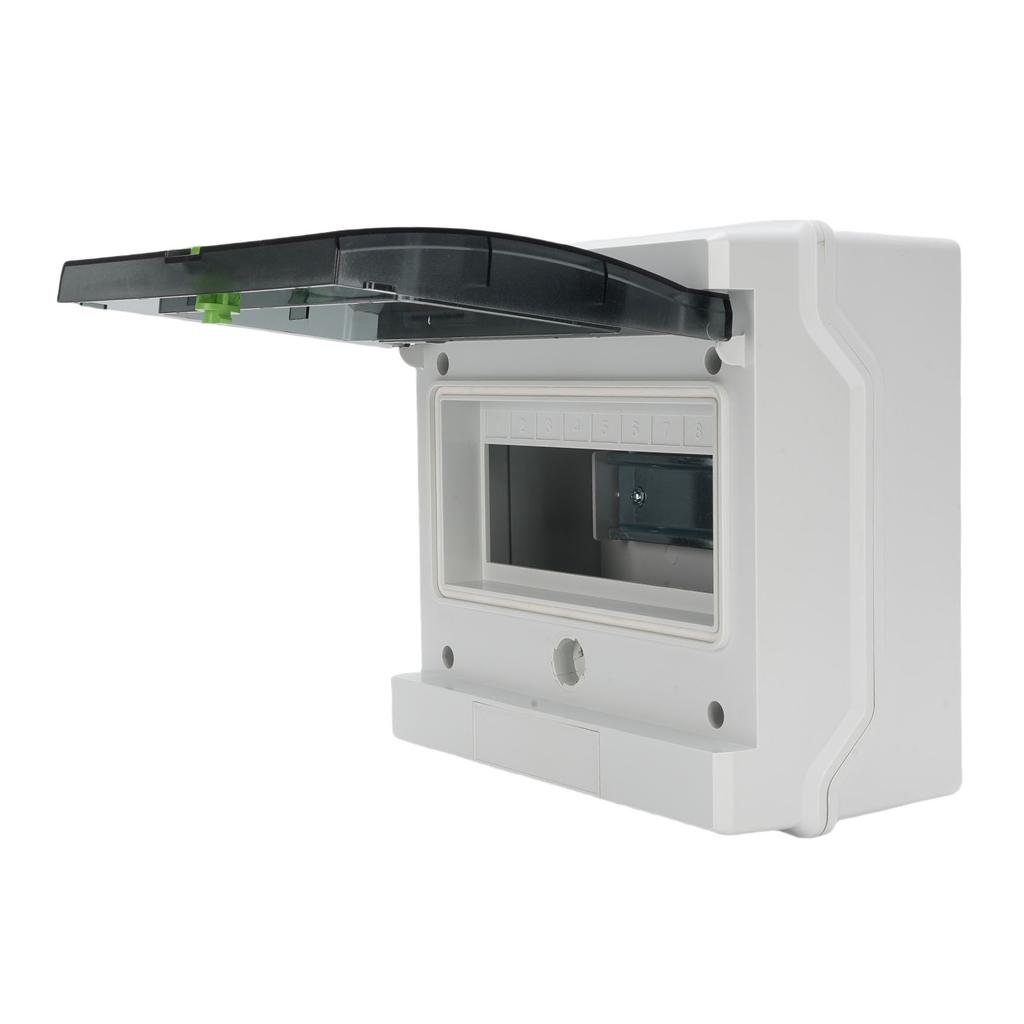 4 Way Distribution Box Circuit Breaker Enclosure with DIN Rail Mounting IP66 Water Proof for Indoor Outdoor Use