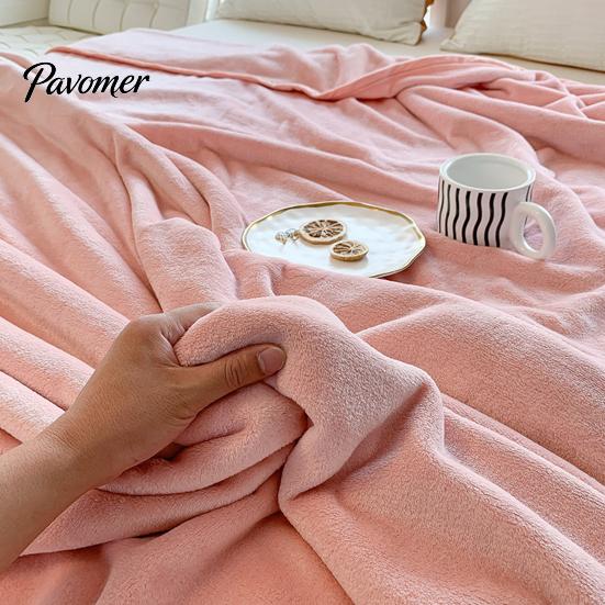 Nap Blanket Blanket, Lightweight Foldable Milk Velvet Warm Soft Double-Sided Compact Solid Color Shawl Wrap, for Office And Travel Double-sided