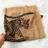 Retro Leopard Print Shawl For Women Four Season Elegant Luxurious And Stylish Leopard Wraps 95X180Cm