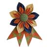 Flower Decorative Sign for Front Door Retro Burlap DIY Wreath And Bow Making Kit Artificial Floral Wall Hanging for Home Indoor Outdoor Decor