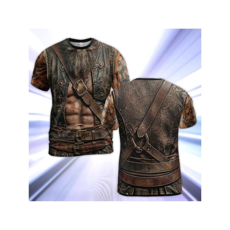 2627 Neues Fake-Körper-Novelty 3D-Druck T-Shirt Lustiger haariger Brustmuskel-Anzug Grafik Kurzarm Unisex Urlaubs-Party Lässige T-Shirts 6XL gray