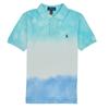 Polo Logo Gradient Polo T-Shirt Kids Tops Blue 323905330-001