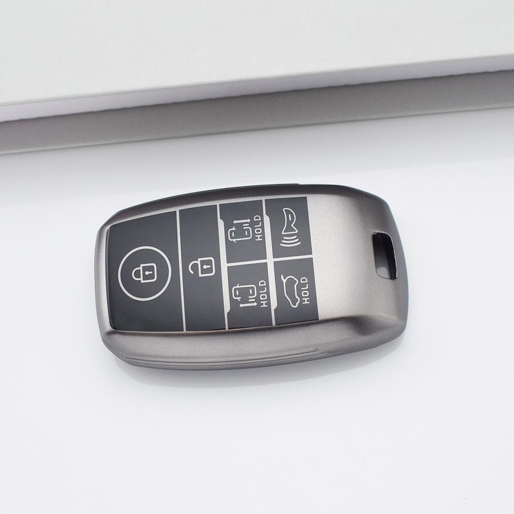 

Чехол для KIA K3 KX3 K4 K5 Rio Rio5 Sportage Ceed Cerato Cerato Sorento Optima Cerato Picanto Мягкий ТПУ Чехол для автомобильного пульта ключа 6 button key cover