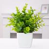 Simulated Plant Pot Artificial Potted Plant Never Wither Fade-less Scene Layout Filming Prop No Trimming Home Fake Bonsai