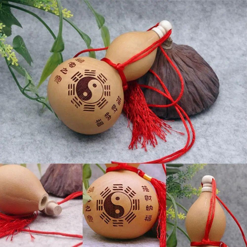 Natural Dry Gourd Bottle DIY Photography Props Hanging Gift Gourd Crafts  Xmas Gift