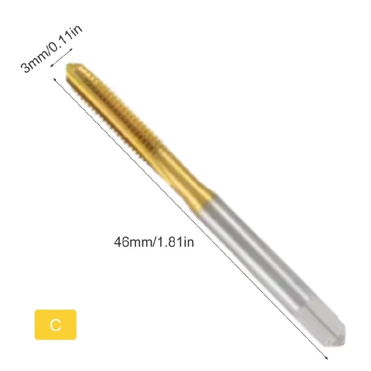 Machine Taps With Integrated Drilling And Threading Functions For High Speed Stainless Steel Reduced Friction And Wear