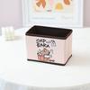 Desktop Adorable Capybara Box With Foldable Design For Stationery And Cosmetics