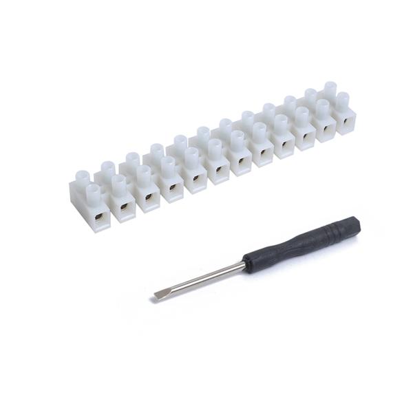 Buy Raised Base Type 12P PA8 Double Row Screw Terminal Block with