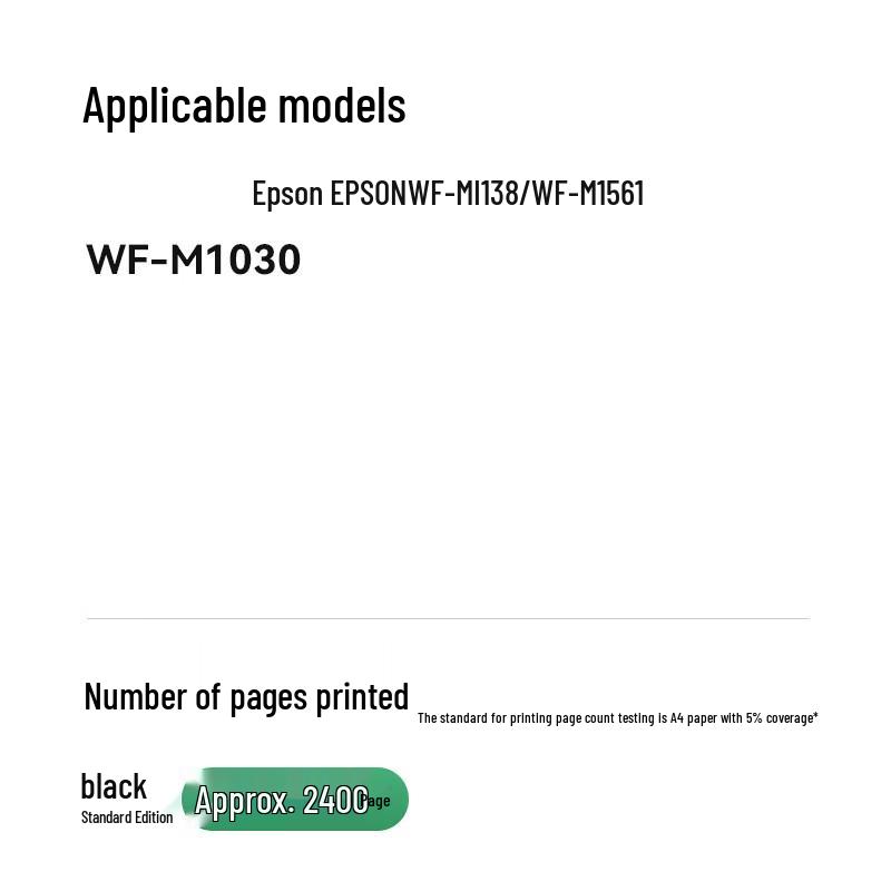 Compatible T251 Black Ink Cartridge for Epson WorkForce