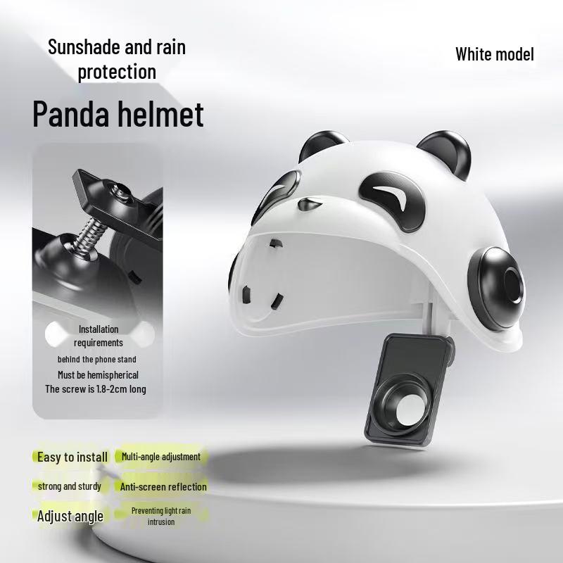 

Compact Waterproof Phone Holder for Motorcycles, Electric Scooters, Bicycles - Sunshade & Navigation for Delivery Riders