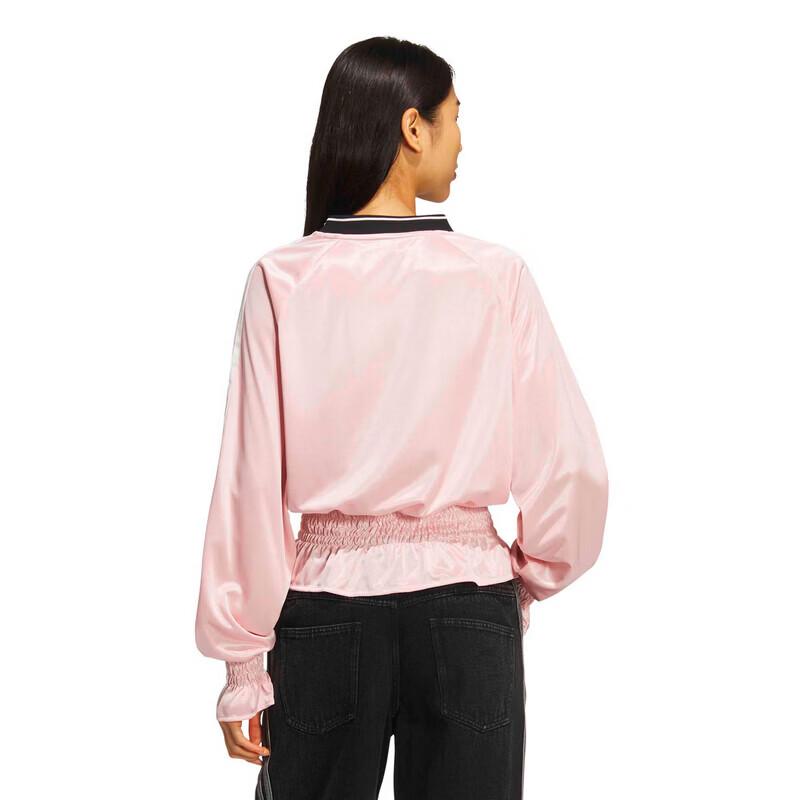 Adidas Women's Pleated Knit Long Sleeve T-Shirt