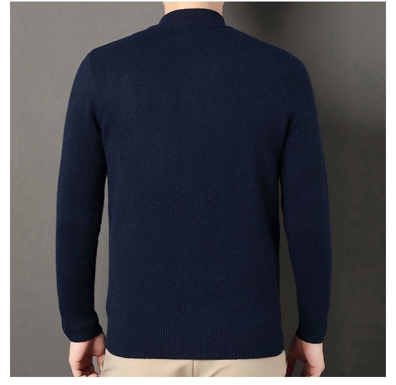 Men's Trendy Knit Cardigan - Autumn/Winter Fashion, Comfortable Casual Sweater Jacket