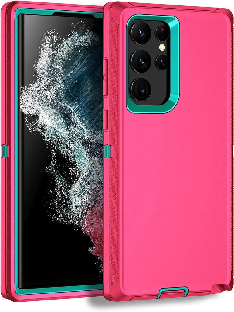 Shockproof Rugged Heavy Duty Durable Otter Cover Box Case for Samsung Galaxy s25 S24 Ultra S23 S22 S21 Plus S20FE S10E Note20