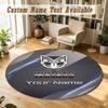 Round Rug Custom NameWigan Warriors Pattern Non Slip Carpet Home Floor Decor
