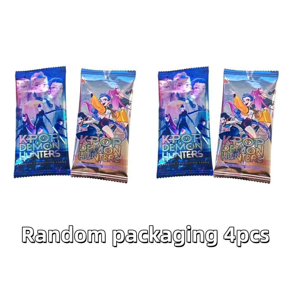 

Kpop Demon Hunters Holder Binder Anime Card Protector Albums Collections Folder Rumi Mira 400Pcs Card Hold Book Kids Toys Gifts