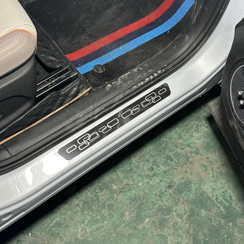 Ultra-Thin Door Sill Scuff Plates for Peugeot Citroen C3/C4/C5/C6 Welcome Pedals