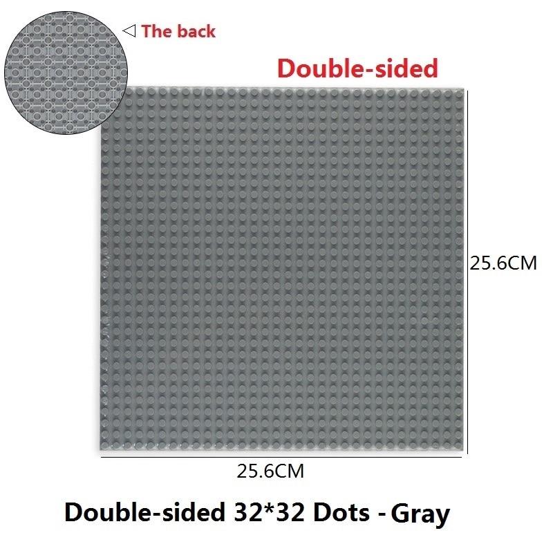 Base Plate 32*32 Dots Double-sided Base Construction Bricks Base Plate Blocks Classical Blocks Children Playthings Works With featuring Brand Bricks