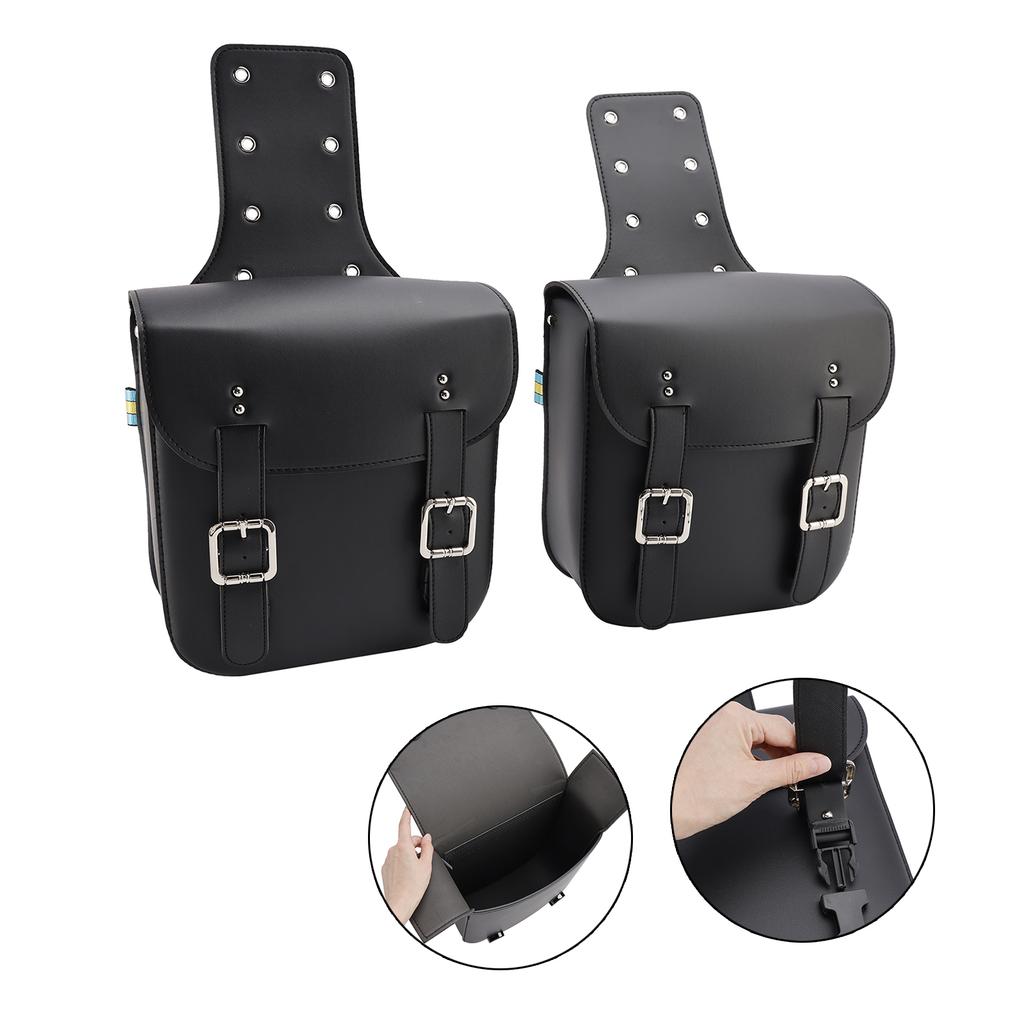 Hecktasche Seitensatteltasche Hecktasche Gepäcktasche Aufbewahrung Schwarz 18L Für Motorrad