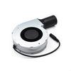 BBQ Fan 11028 Gebläse DC12V 2.0A Großer Luftstrom 5000RPM 110V 220V-AC Betriebener Lüfter Variabler Geschwindigkeitsregler 3,8cm Luftkanal