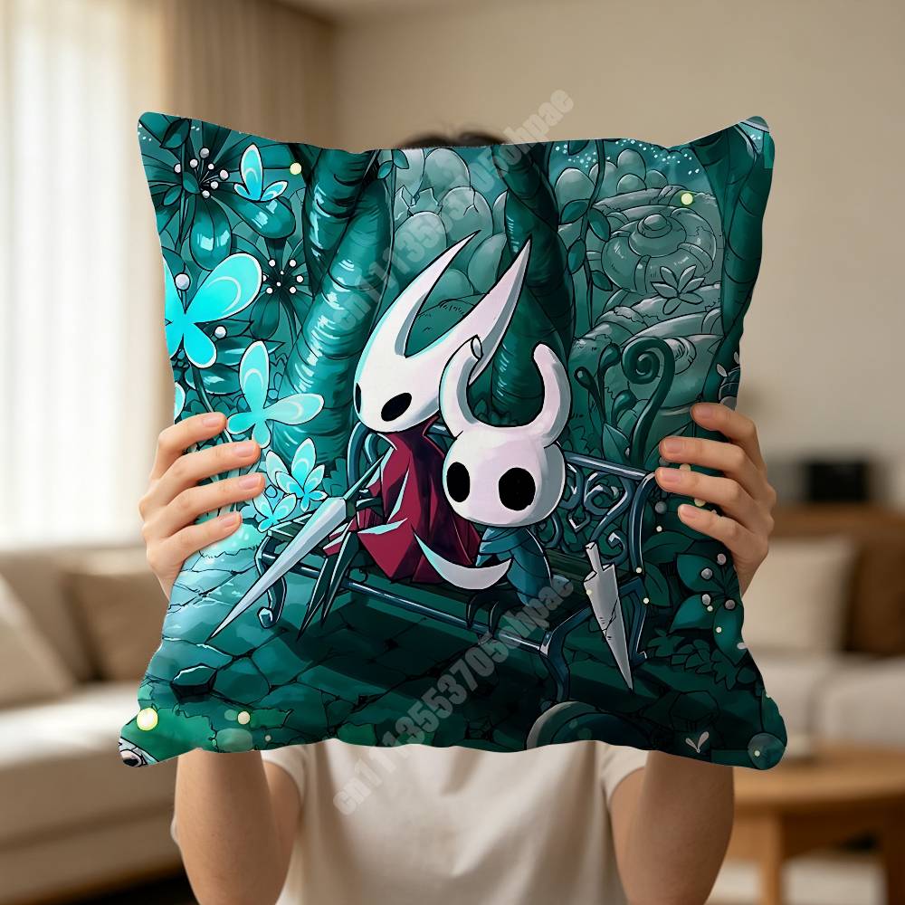 The HHollow KKnight Game Pillow Cover Cushion Case Sofa Couch Modern Apartment Decor Family Furnishing