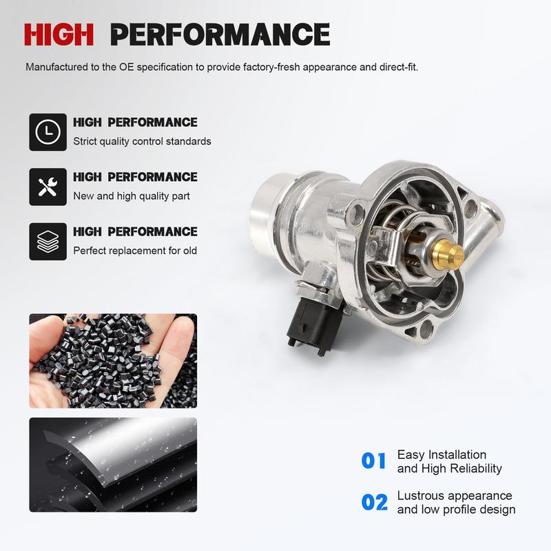 25193922 Aluminum Coolant Thermostat Housing & Water Outlet kit For Chevy Curze 2011-2016 Sonic 12-20 Trax 2015- 55565334