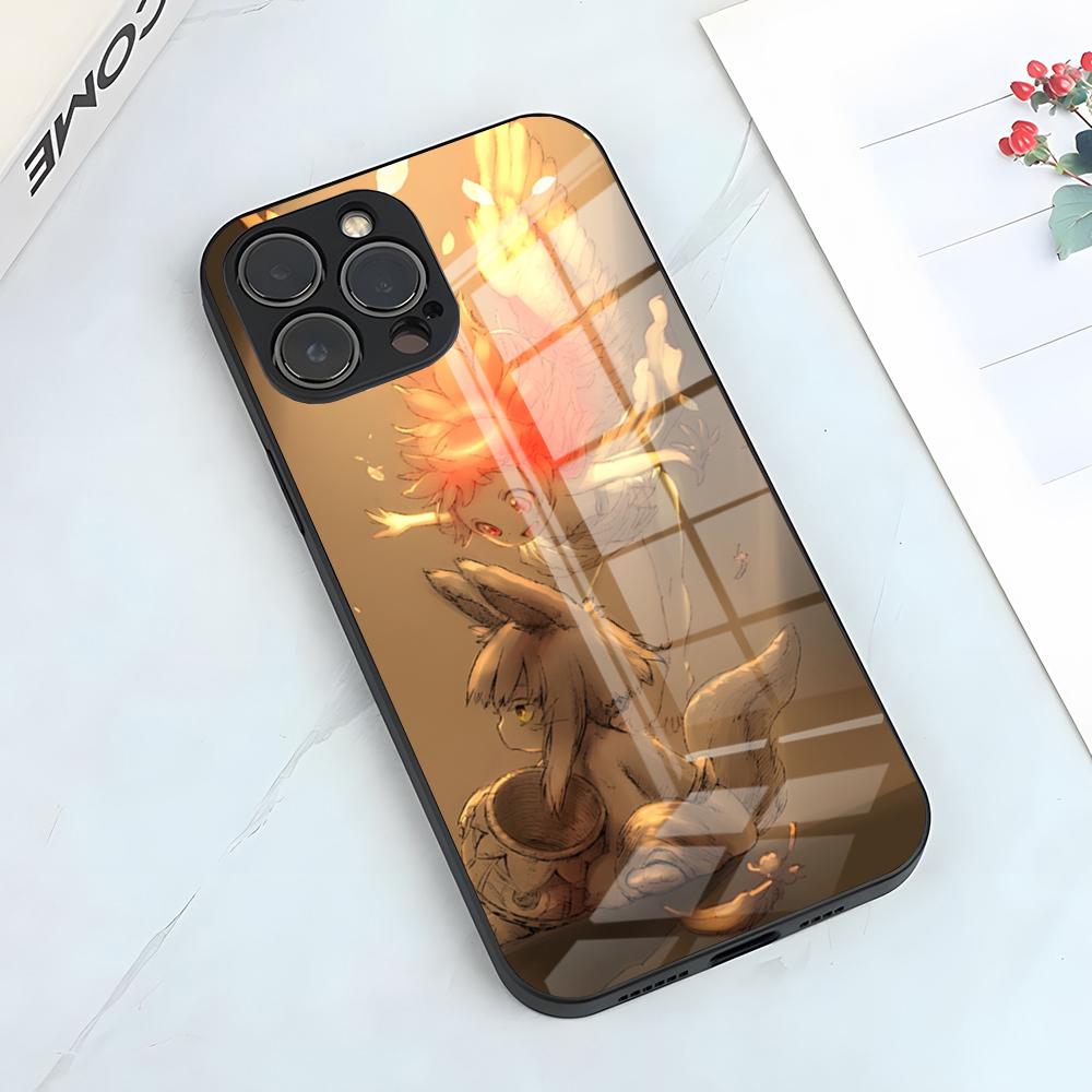 Made In Abyss Phone Case For IPhone 17 Pro Max 15 Pro 16 14 Plus 12 13 Mini 11 Pro Shockproof Glass Cover
