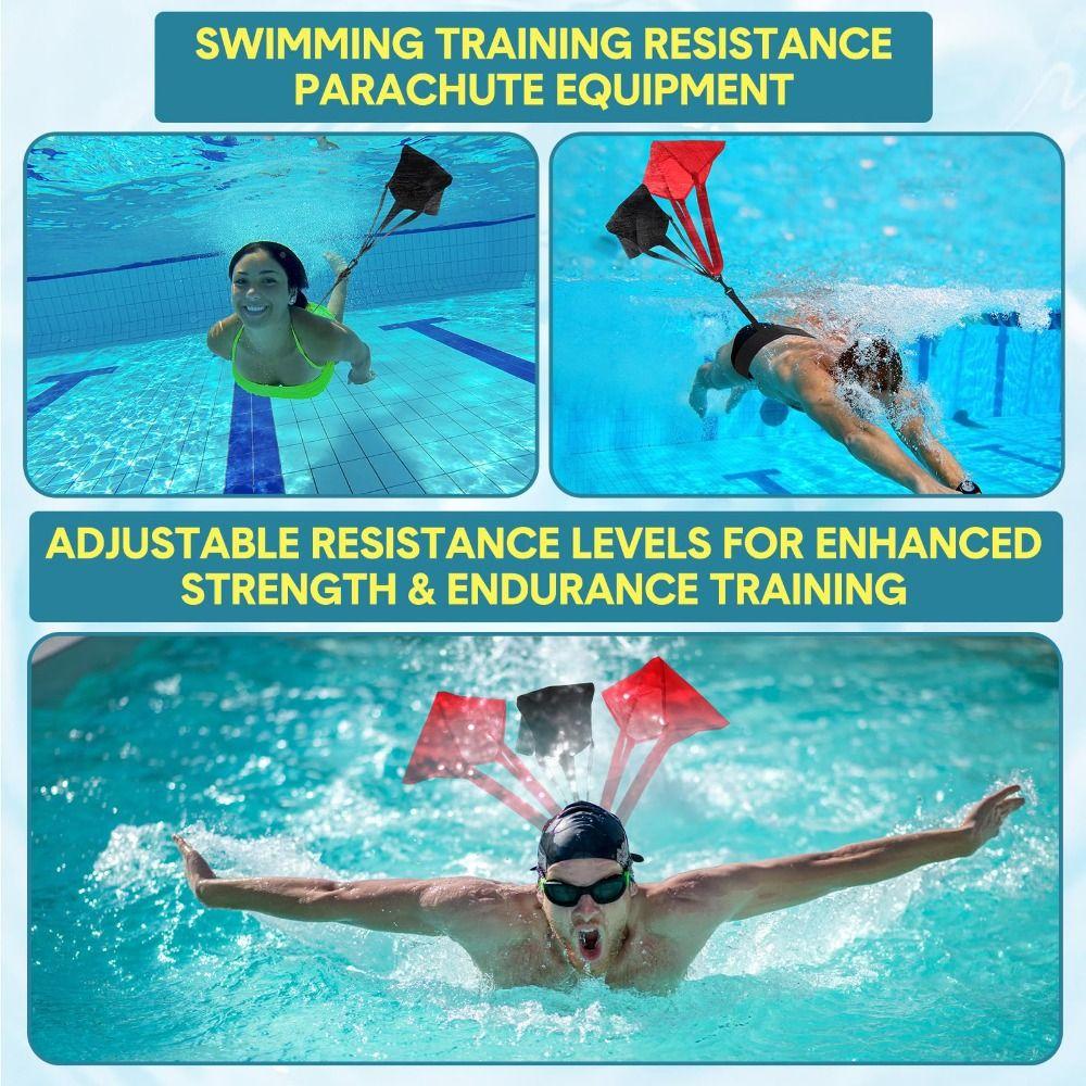 Wear Resistant Pool Workout Equipment for Adults Adjustable Belt Swim Resistance Belt  Pool Workout