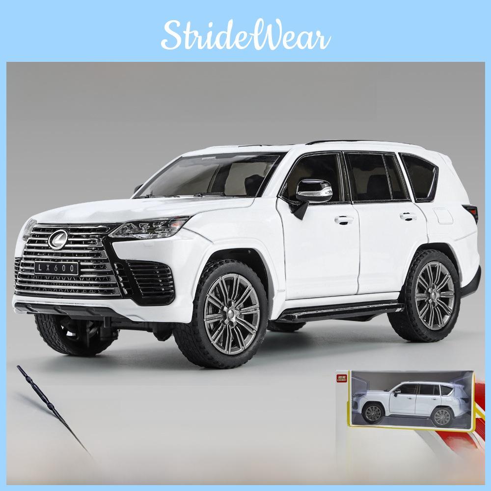 Alloy Lx600 Lexus Model Vehicle Offroad Suv With Sound Light Features Gift For