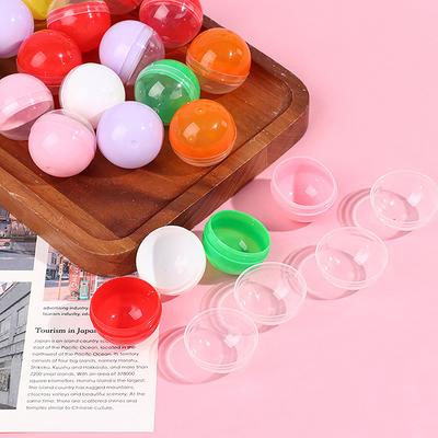 50 stuks Mini 32MM Heldere Transparantie Plastic Capsule Speelgoed Verrassingsbal Kleine Container Knutselen Model Gashapon speelgoed