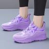 Shoes Women's New Breathable Sports Shoes Platform Heightening Women's Shoes Comfortable and Versatile Casual Shoes Versatile Fashion Single Shoes