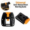 Sturdy ABS Tool Bag Belt Clip Buckle Quick-Release/Attach Tool Bag Fixing Clip  All Tool Waist Bag