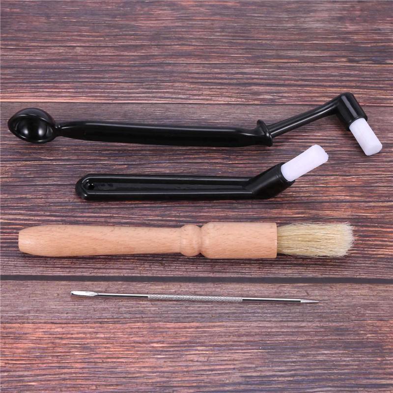 

80 Pcs Coffee Machine Cleaning Set Coffee Grinder Brush Coffee Machine Group Head Cleaning Brush