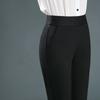High Waist Trousers Women's Fashion Casual Pants Black Khaki Navy Blue Slacks Women Pantalones