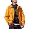 Anta Serie Estilo de Vida Color Sólido Estampado de Letras Holgado Cuello Alto Chaqueta Deportiva Chaqueta para Hombre Naranja 952218650-1