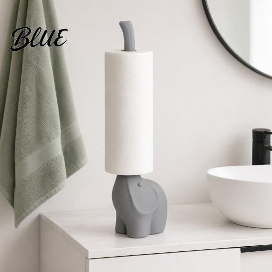 Durable Countertop Paper Holder Elephant Towel Holder with Stable Base