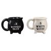 Kreative Hexen Brauen Hexenkessel Kaffeetasse Schwarze Keramik Kaffeetassen Halloween Tischdekoration für Halloween