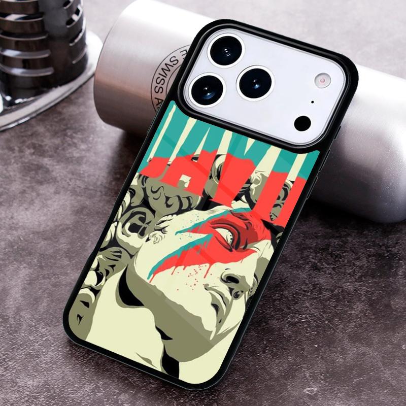 David Statue Abstract Art Phone Case For iPhone 17 16 15 14 13 12 11 Pro Max Plus 17Air Soft Silicone Cover