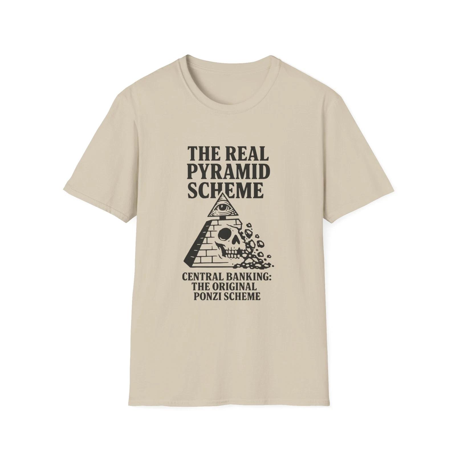 Central Banking The Real Ponzi Scheme T shirt, ActivisT shirt, Patriot Tee S