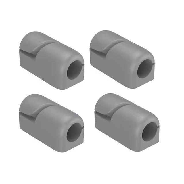 Kabelclip-Organizer Desktop-Kabelmanagement-Basis Klemme Befestigungselement Selbstklebend Silikon Praktische Netzkabelklemme Feste Schnalle