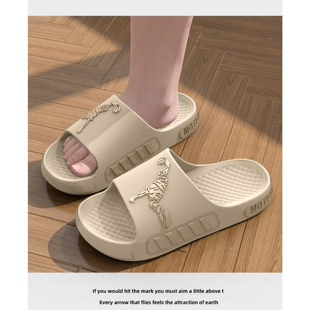 Men's Summer Non Slip EVA Slippers - Thick Cushioned Sole, Suitable for Comfortable Walking, Outdoor and Indoor Wear