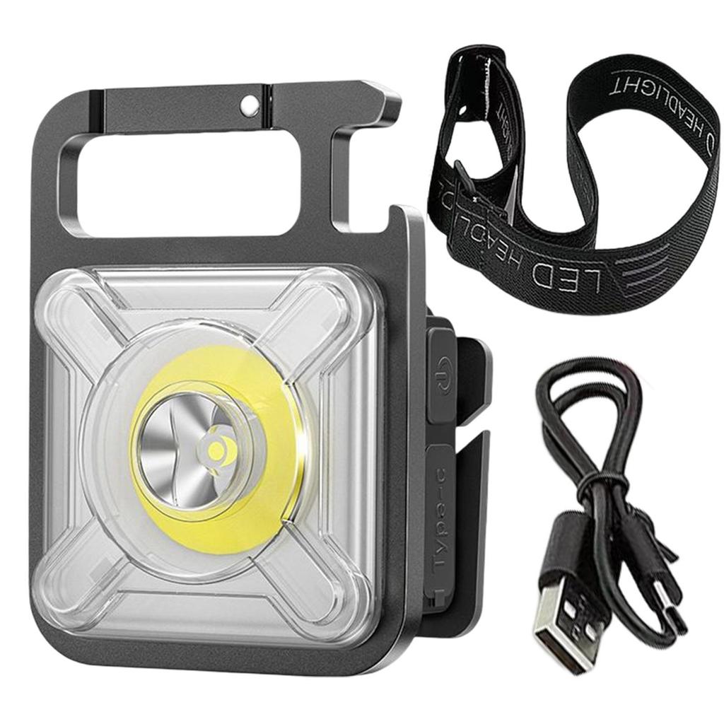 Satın alın Keychain Flashlight11 Gears/5 Lights Headlamp CapMultifunctional LED Small
