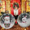 Christmas Balloon Father Christmas Snowman Christmas Tree Balloon Outdoor Light Up Christmas Balloons Christmas Party Decoration