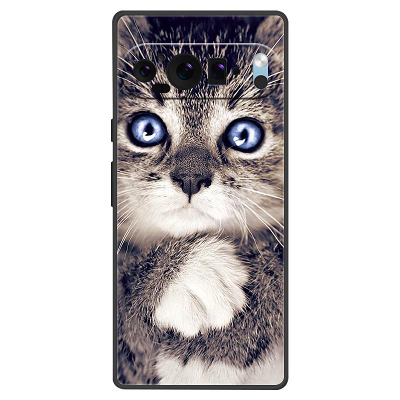 For Google Pixel 9 Pro XL Case Silicone Luxury Space Soft Bumper for Pixel 9 9Pro 9ProXL 5G Phone Cover TPU Funda Fashion Bag