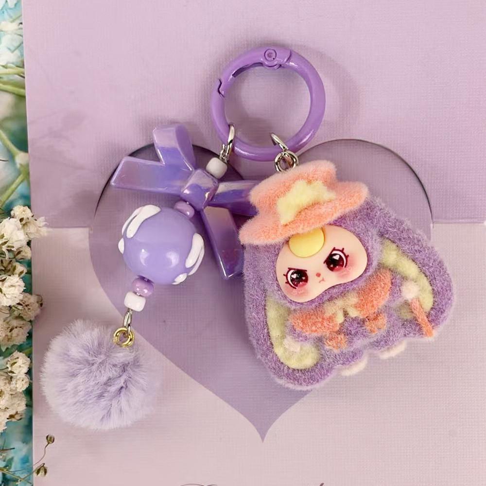 Gentlemen Doll 3d Plastic Keychain With Cartoon Charm For Gift Giving