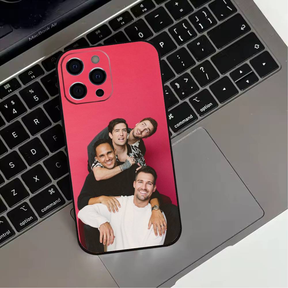 TV Drama B-Big Time Rush  Phone Case For iPhone 17,16,15,14,13,12,11 Plus,Pro Max,XS,Soft Silicone Black Cover