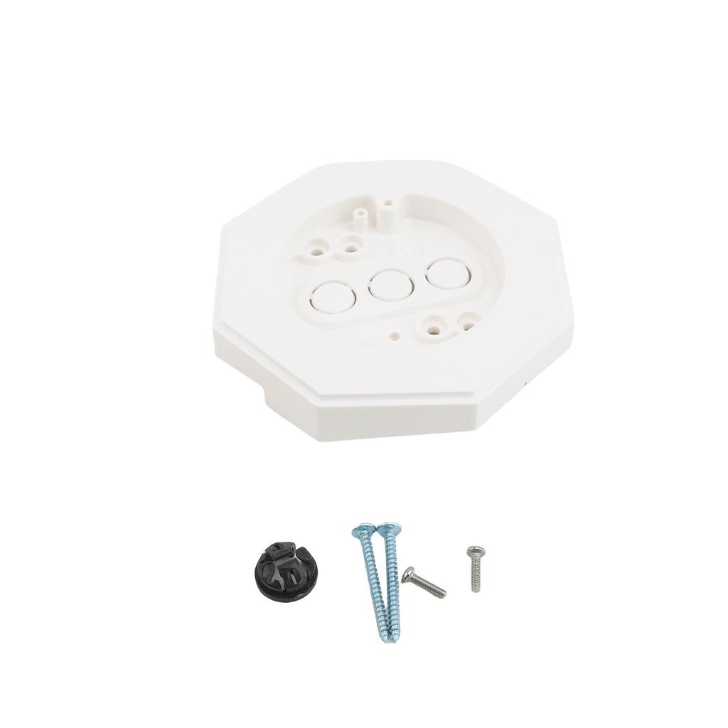 Siding Mounting Block ABS Paintable Vertical Siding Lamps Mounting Plate with Built in Electric Box for 1/2 Inch Lap