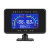 3in1 Water Temprature Gauge Car LCD Digital Oil Pressure Meter Voltmeter With Alarm 1/8NPT Water Temp Sensor For 12V Car Truck