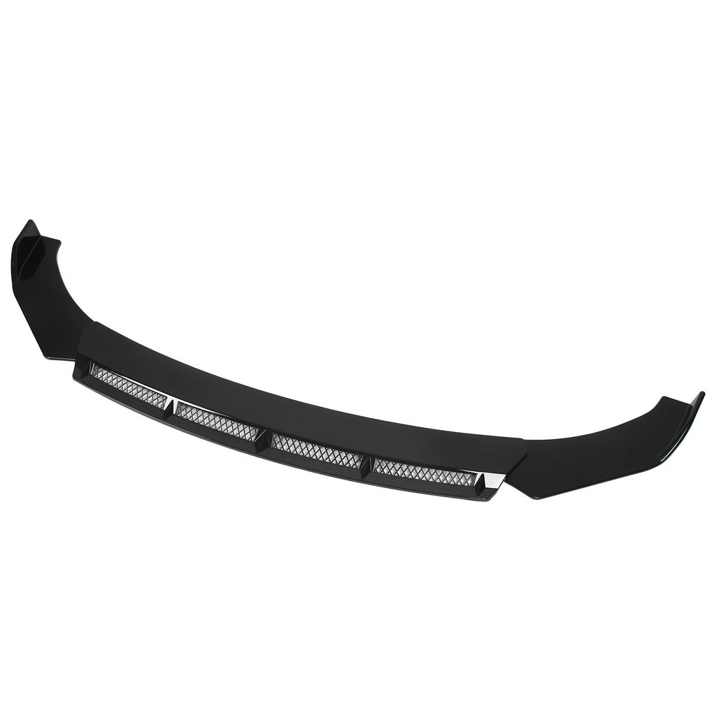 3pcs Front Bumper Lip Body Kit Universal Spoiler Wing Car Modification for Automobile