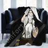 Levi Ackerman Decke Ultra-Weich Leichtgewicht Flanell Fleece Moderne Überwurfdecke für Zuhause Büro Reisen 80X60 Zoll Bettüberwurf